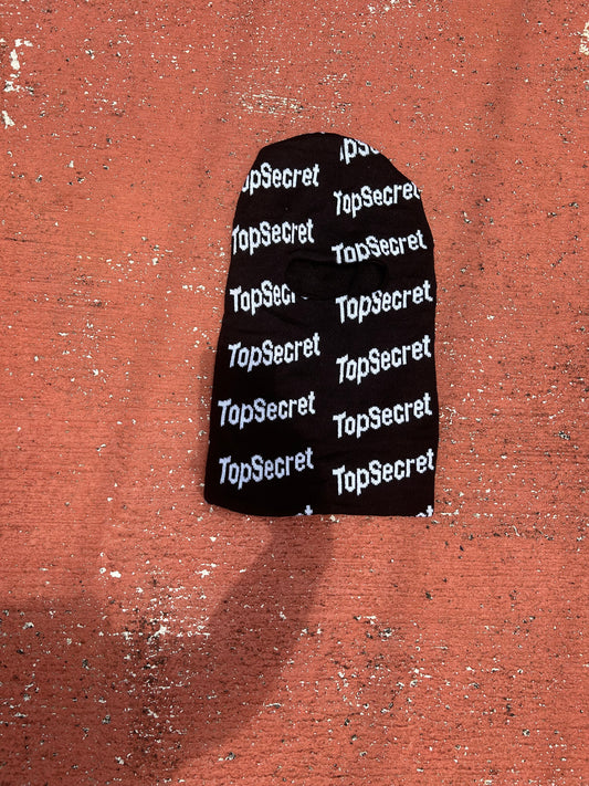 top secret beanie/ ski mask